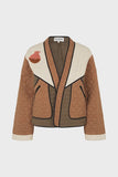 Harlow quilted jacket with mix of quilted patterns