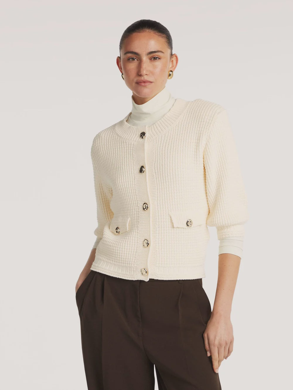 Anoushka Cardigan in Cream