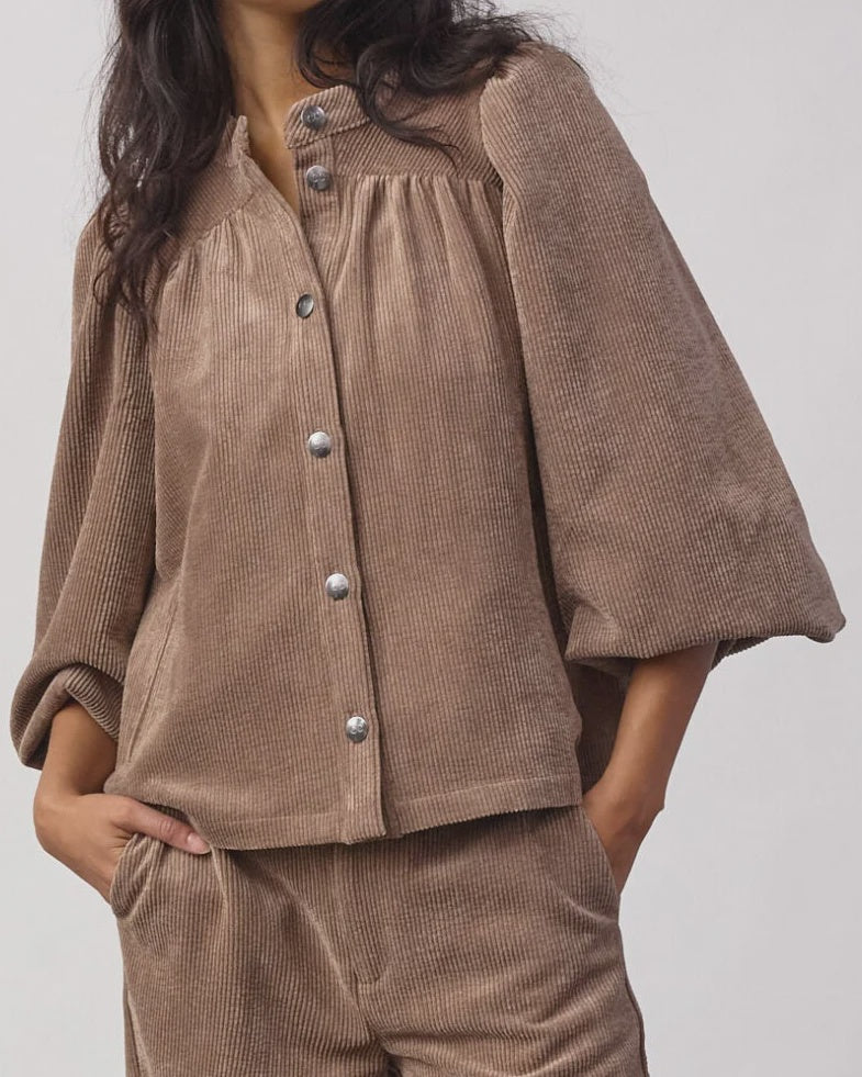 Daisy CC Jacket in Walnut