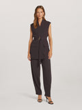 Fran Gilet in Plum