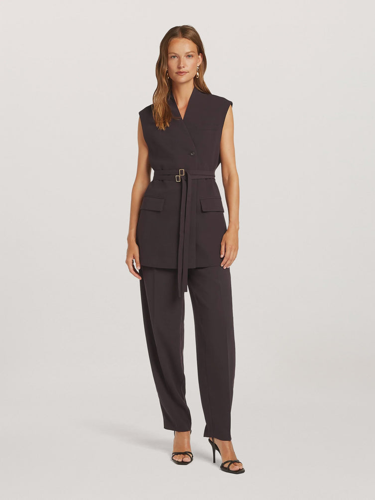Sacha Trouser in Plum