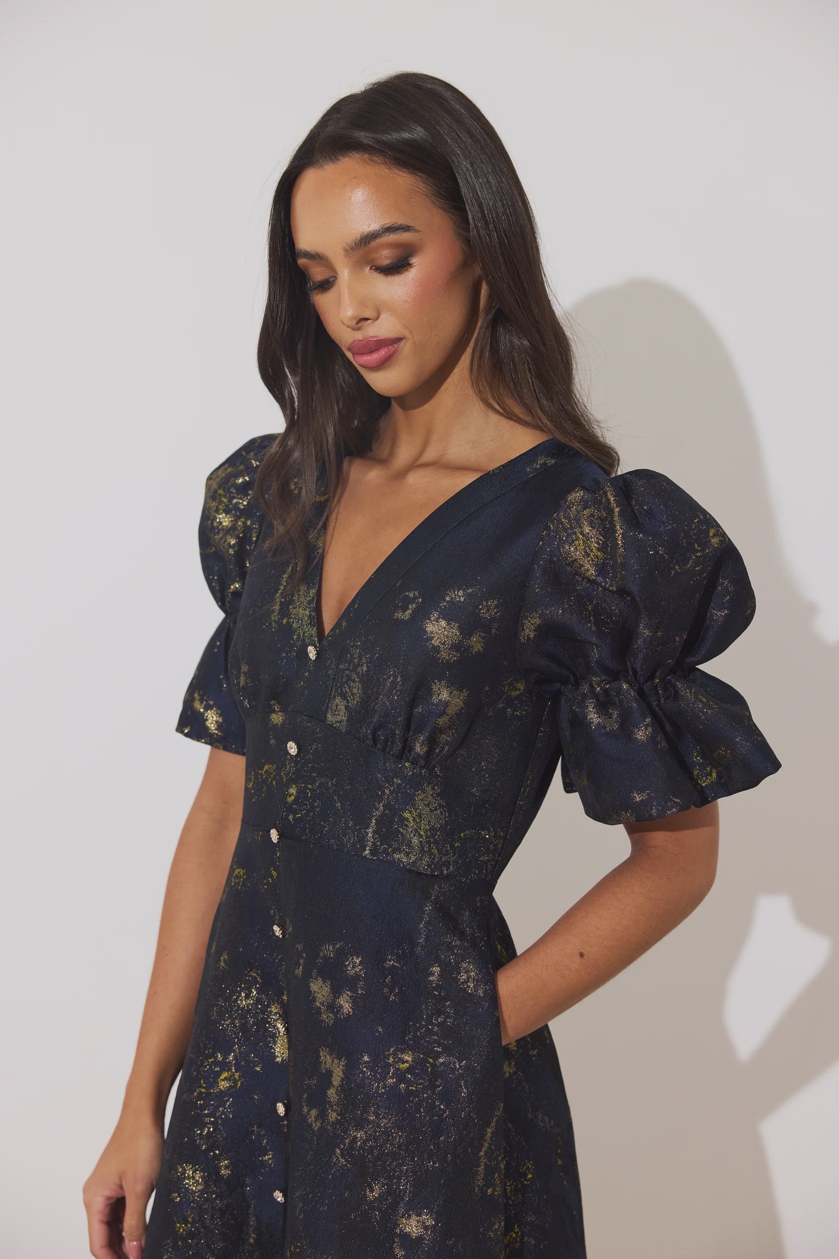 Callie Dress in Midnight