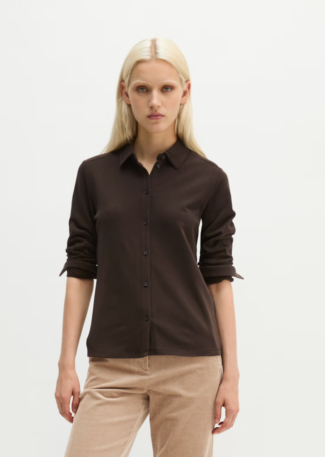 Brown Jersey Shirt