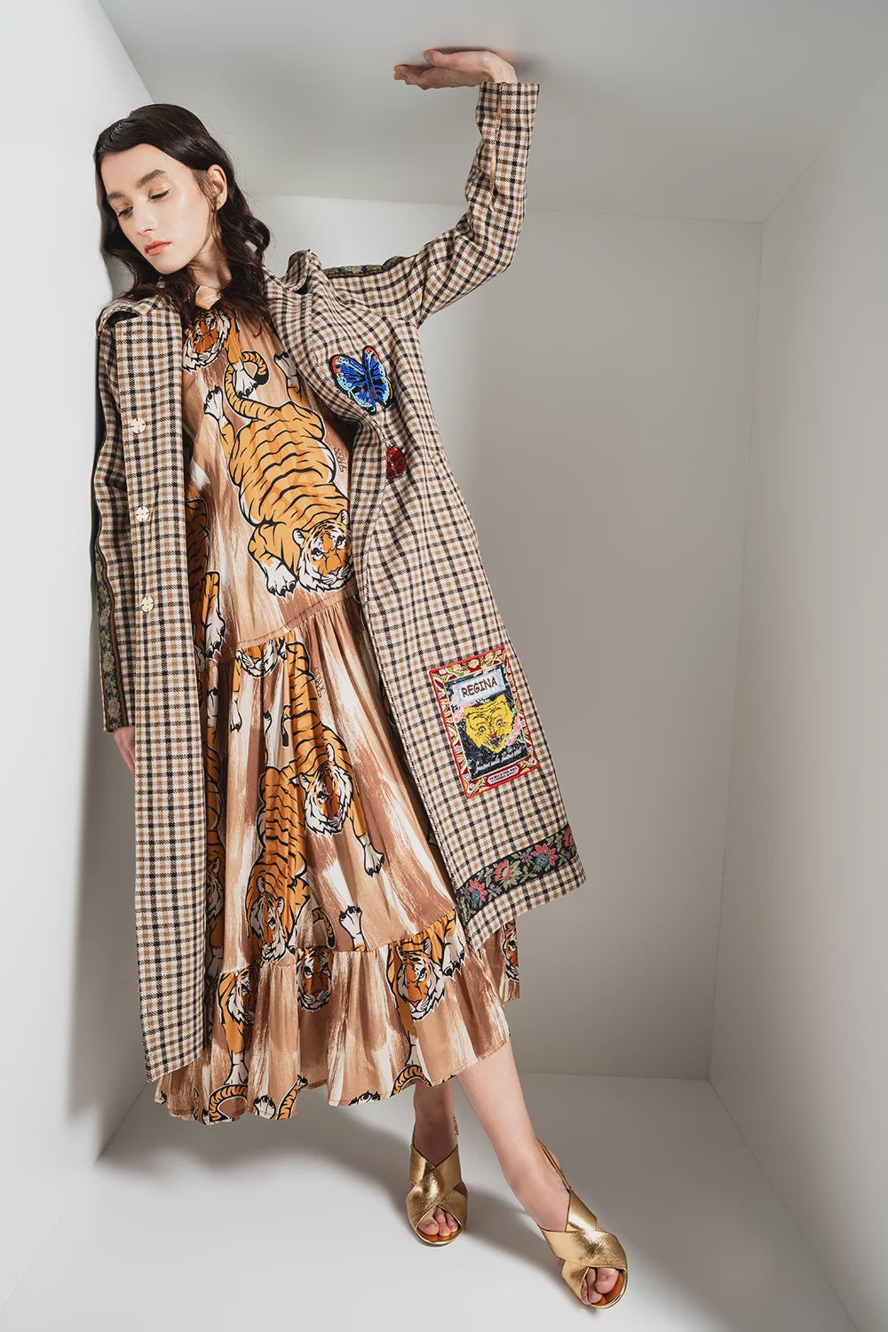 Tiger Trench Coat