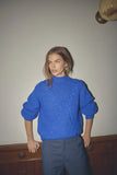 Row Sweater in Blue