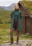 Green coat