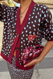 Chocolate Deer Cardigan