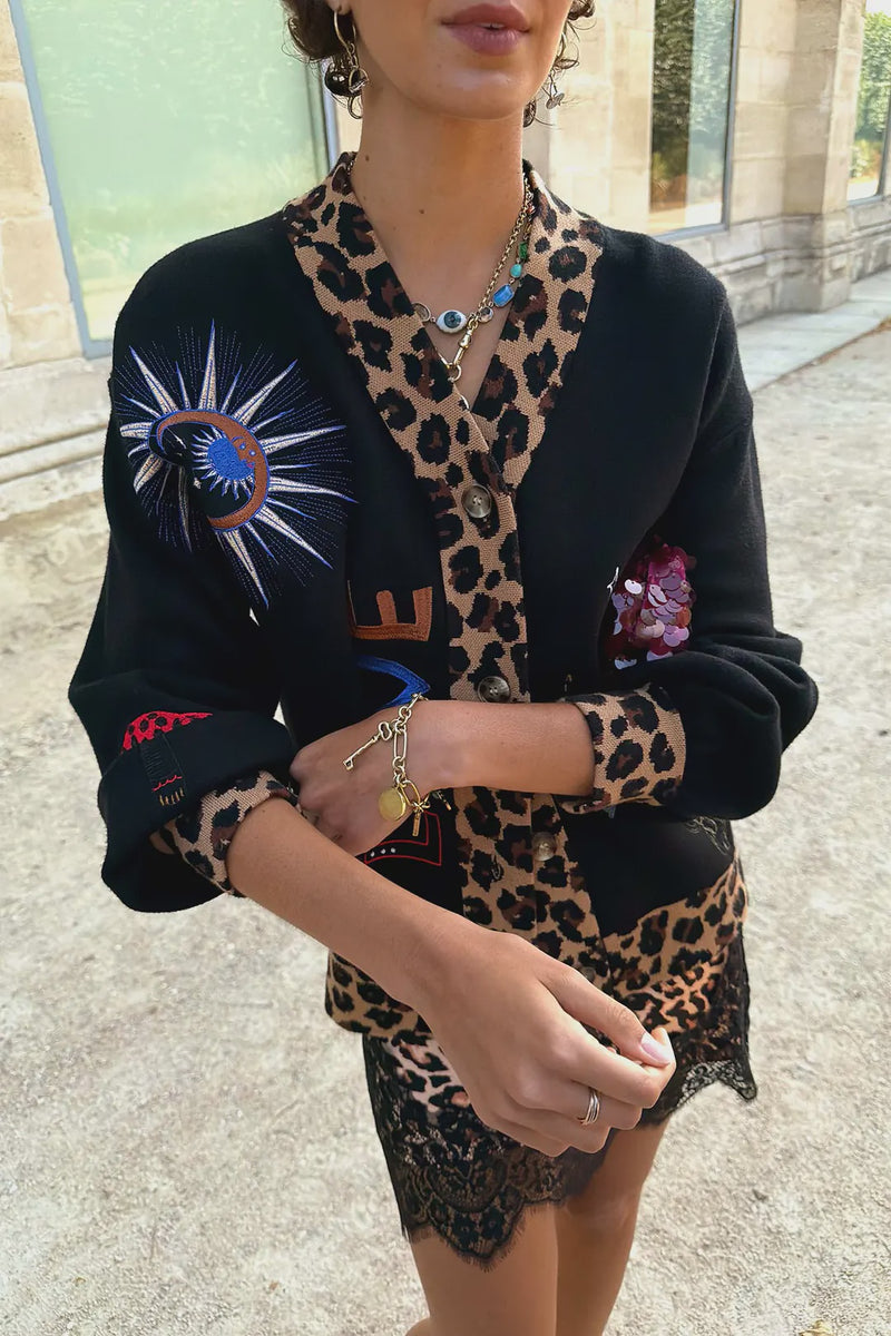 Black Amour Astrid Cardigan