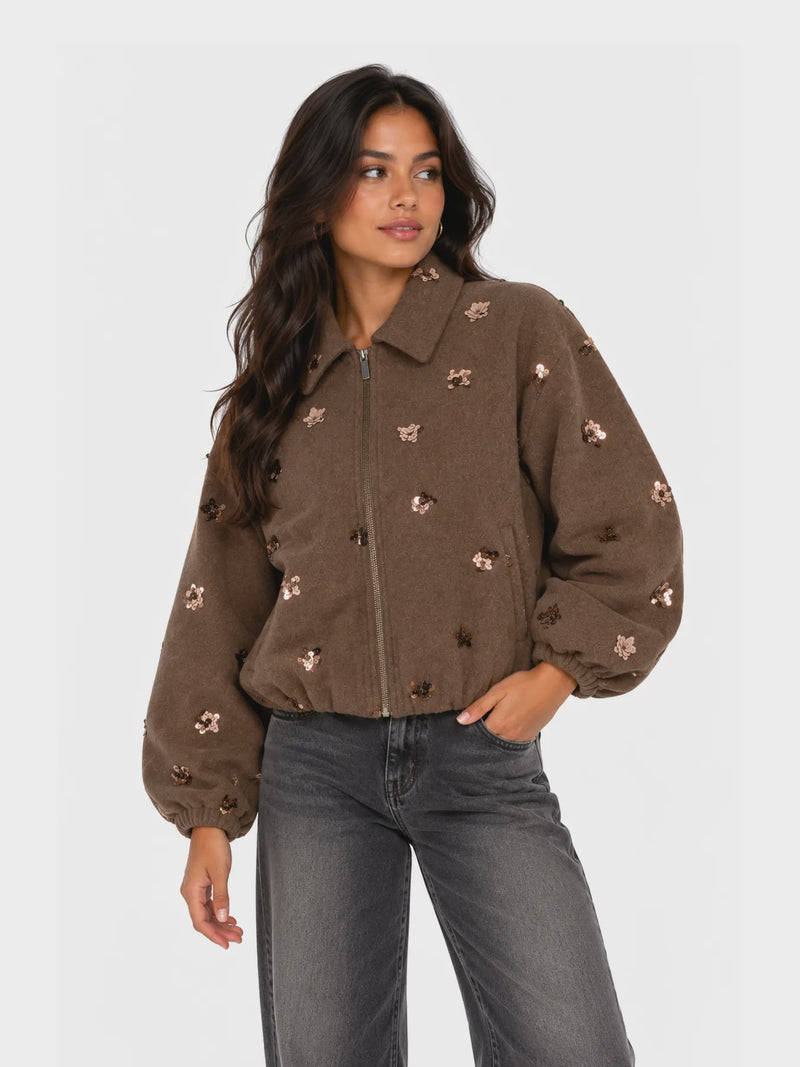 Coffee Flower Jacket