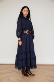 Imani Blouse Navy