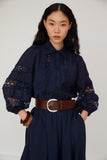 Imani Blouse Navy