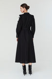 Jemima Dress in Black and Ivory