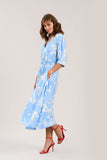 July Dress in Sky Blue