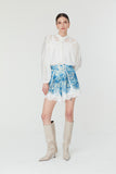 Leia Blouse in Ivory