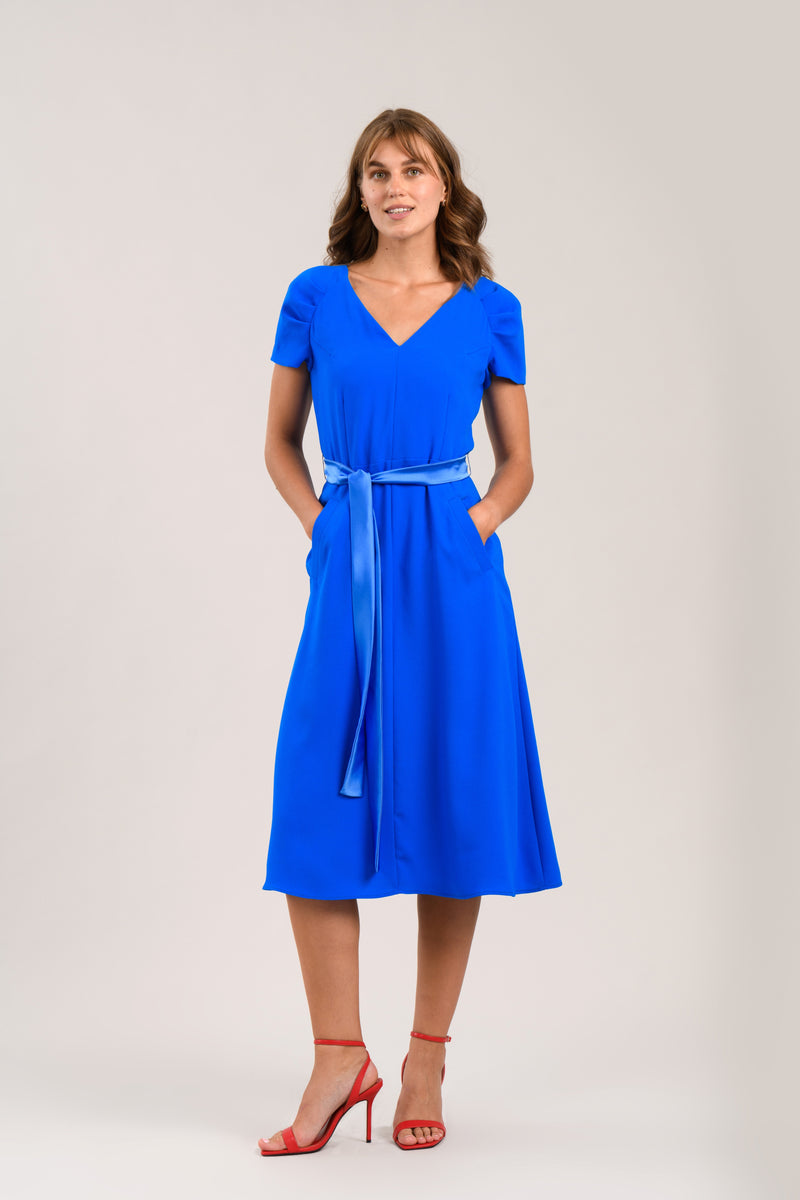 Louie Dress in Blue