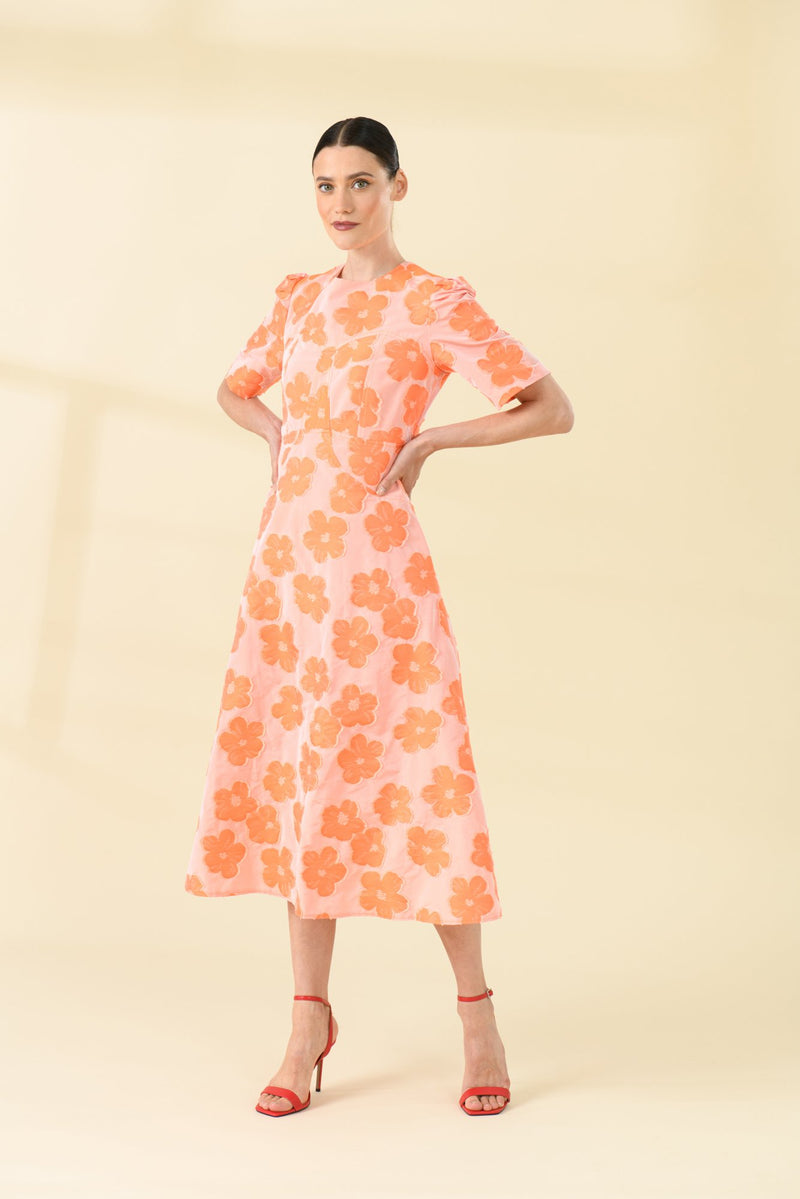 Milana Dress in Taffeta