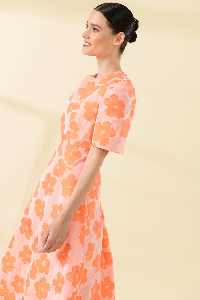 Milana Dress in Taffeta
