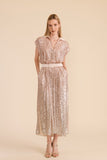 Phoebe Star Dress in Sequin