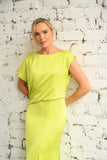 Ania Dress in Citrus Colour