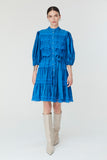 Rhea Dress in Blue