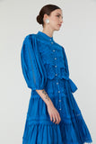 Rhea Dress in Blue
