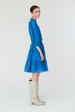 Rhea Dress in Blue