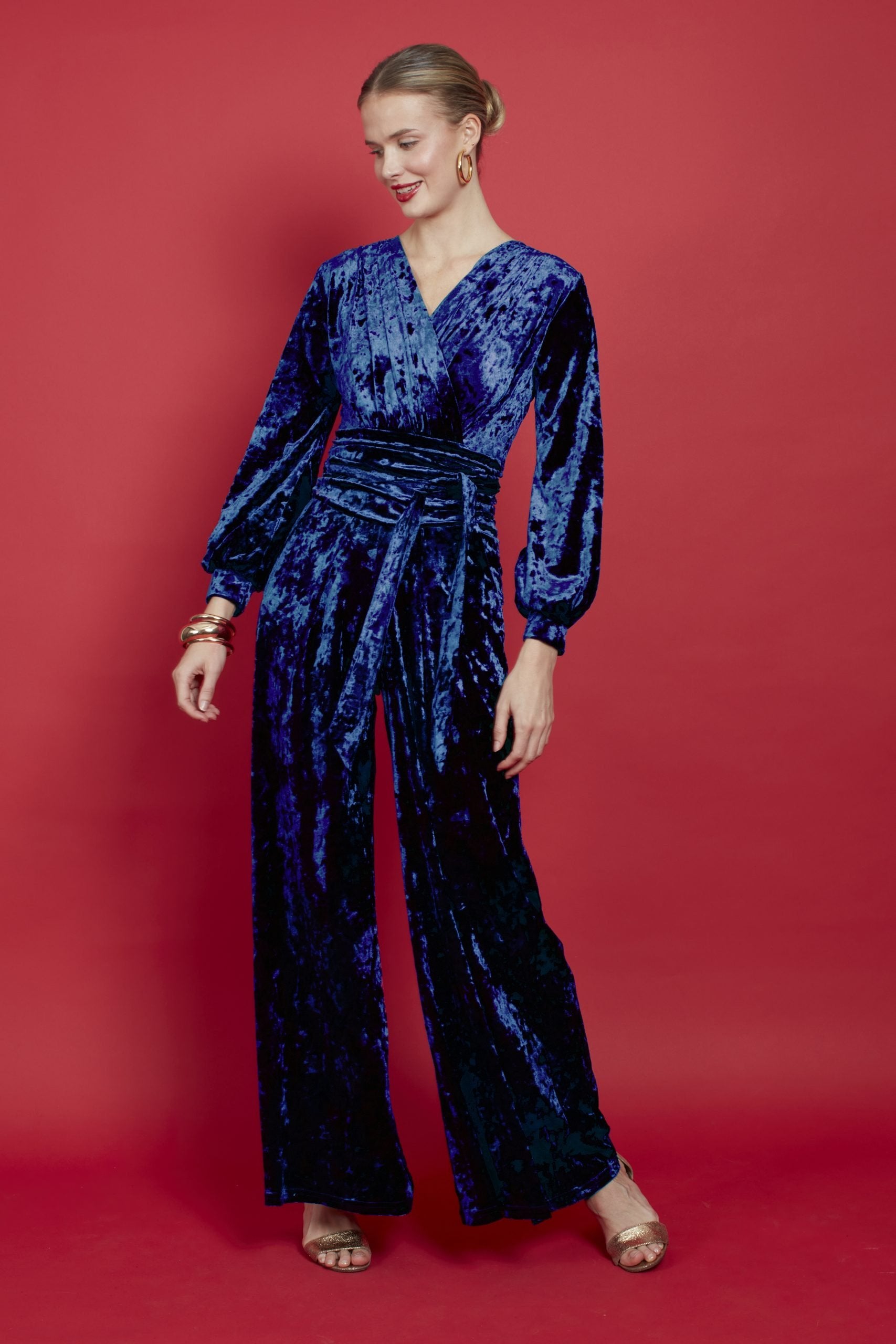 Sharon Jumpsuit in Navy