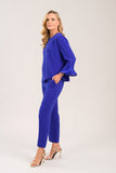 Blue Mauve Trouser