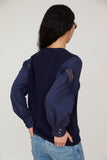 Thalia Navy Sweater