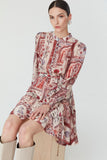 Udita Dress in Autumn Floral Print