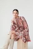 Udita Dress in Autumn Floral Print