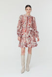 Udita Dress in Autumn Floral Print