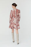 Udita Dress in Autumn Floral Print