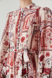 Udita Dress in Autumn Floral Print
