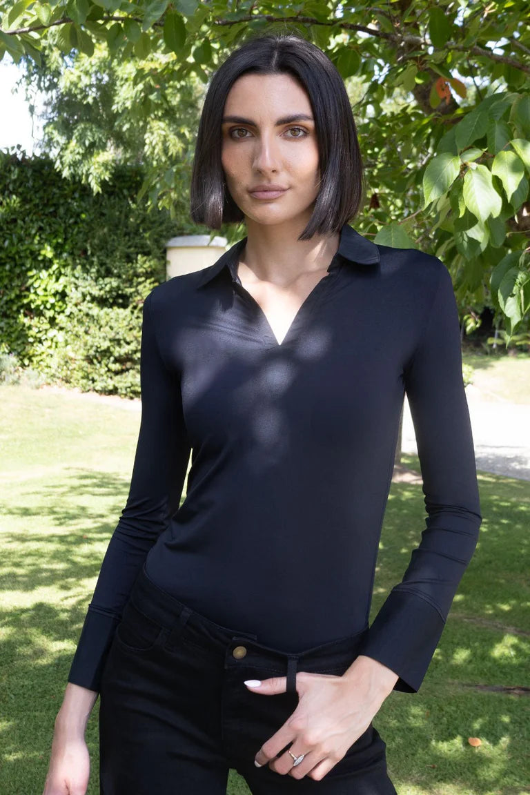 Anna Layering Top in Black