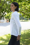Izzy Cotton Shirt in White