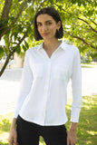 Izzy Cotton Shirt in White