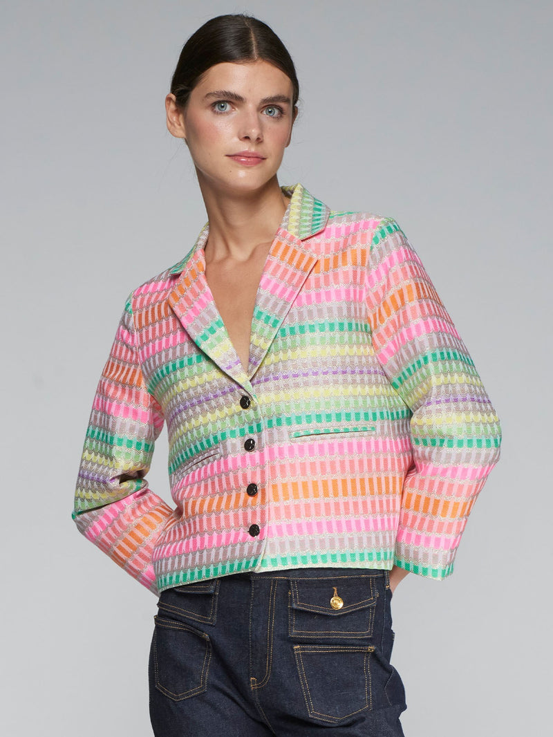 Jacquard Multicoloured Jacket