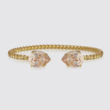 Caroline Svedbom Mini Drop Bracelet in Gold Silk