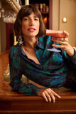 Mila Blouse in Eternal Blue