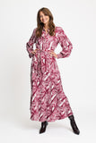DRESS CATO RIBBON RED