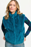 Ginny Gilet in Teal