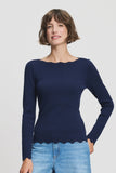 Bodhi Top in Eternal Blue