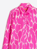 Isabella Pink Silk Shirt