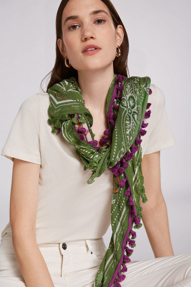 Green Lilac Scarf