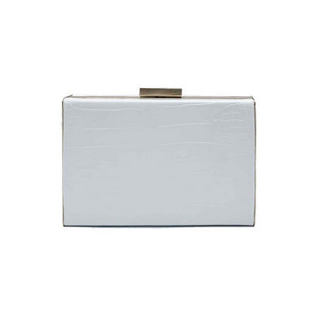 White Caterina Crock Bag