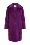 Purple teddy Coat