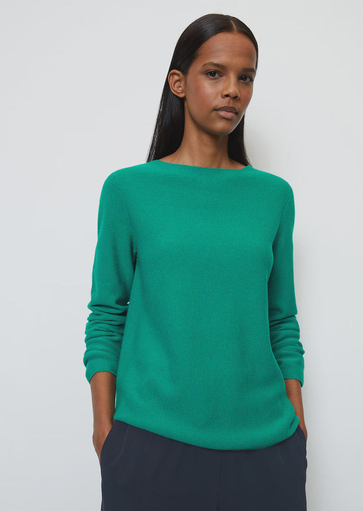 Long sleeve pullover in mellow mint