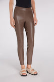 Taupe Pleather Jeggings