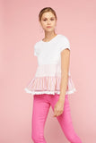 Tshirt with Pink Tiers
